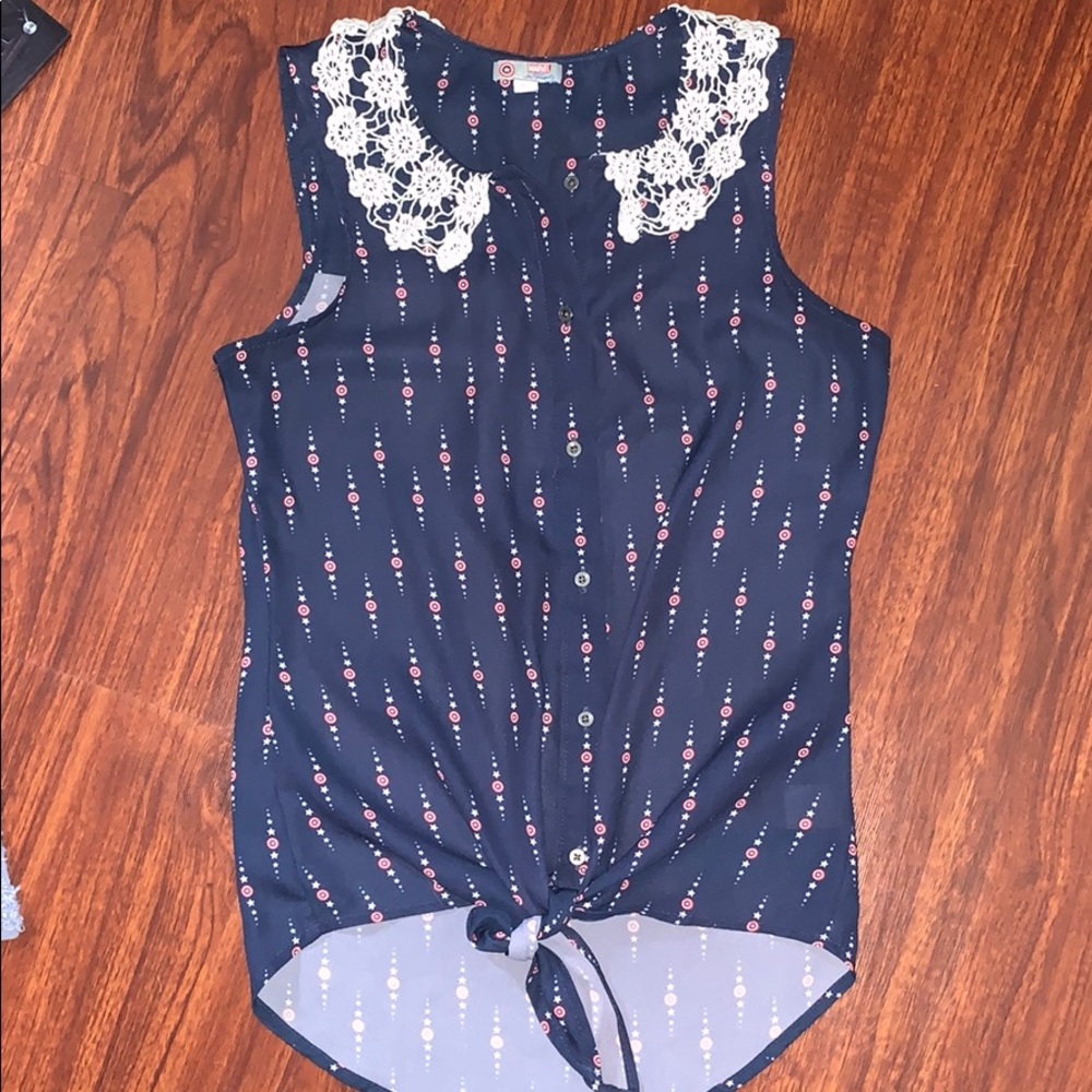 SOLD Her Universe Marvel Captain America Tank